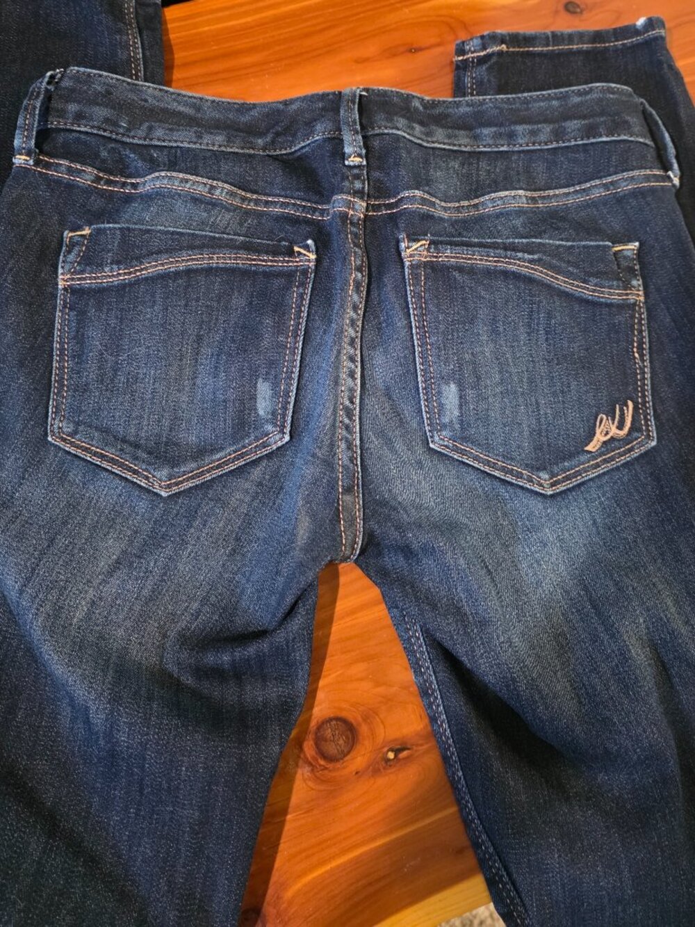 Express ankle skinny jeans